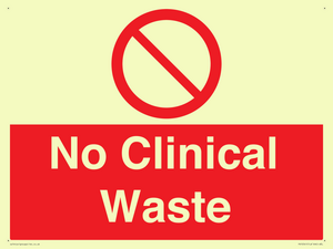 No Clinical Waste